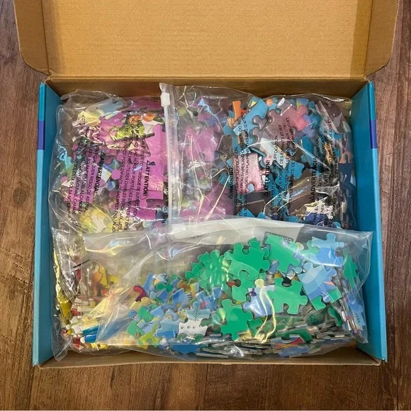 Chuckle & Roar 4 Pack Puzzle Set - Vibrant Multicolor - Picture 3 of 4